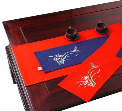 SKTR006 custom-made tea tablecloth style making embroidery tablecloth style custom tablecloth style tablecloth towel conference tablecloth hotel tablecloth tablecloth factory tablecloth price detail view-1